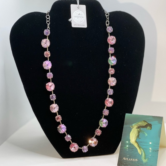 VINTAGE Atlantis Berlin Rimini Necklace in “Pinkish”🧜‍♀️ - Picture 3 of 9